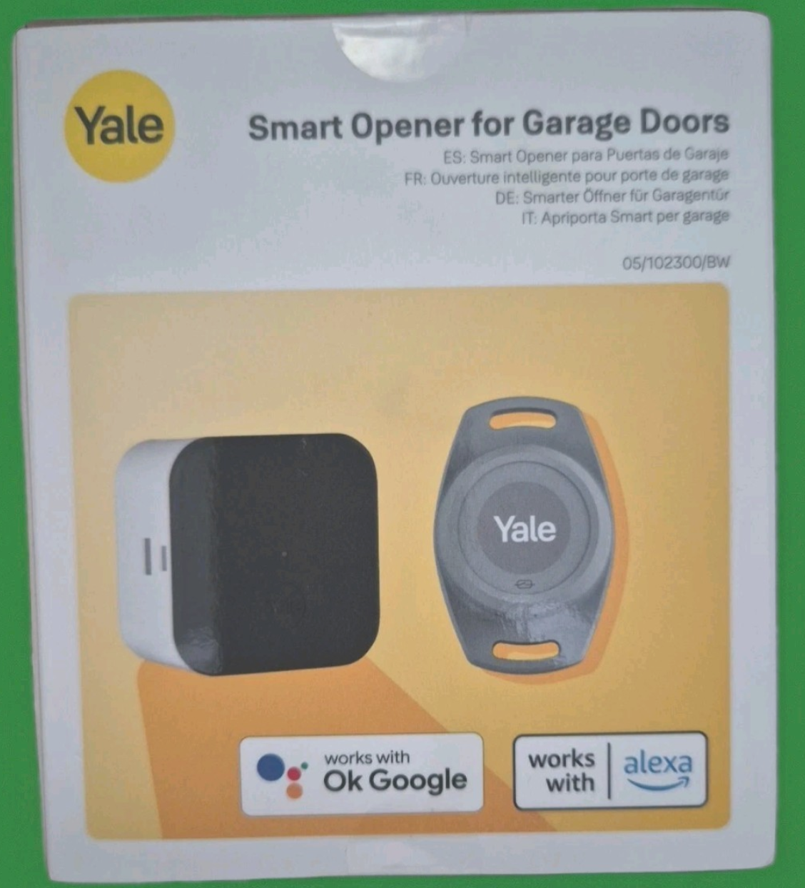 Yale Garagentoröffner Smart Opener Garage mit Positionssensor WLAN