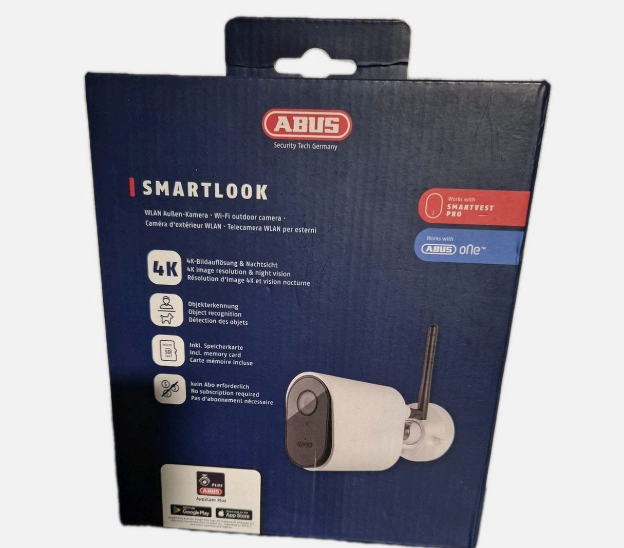 ABUS SmartLook 4K WLAN Kamera PPIC54520 Neu Ovp