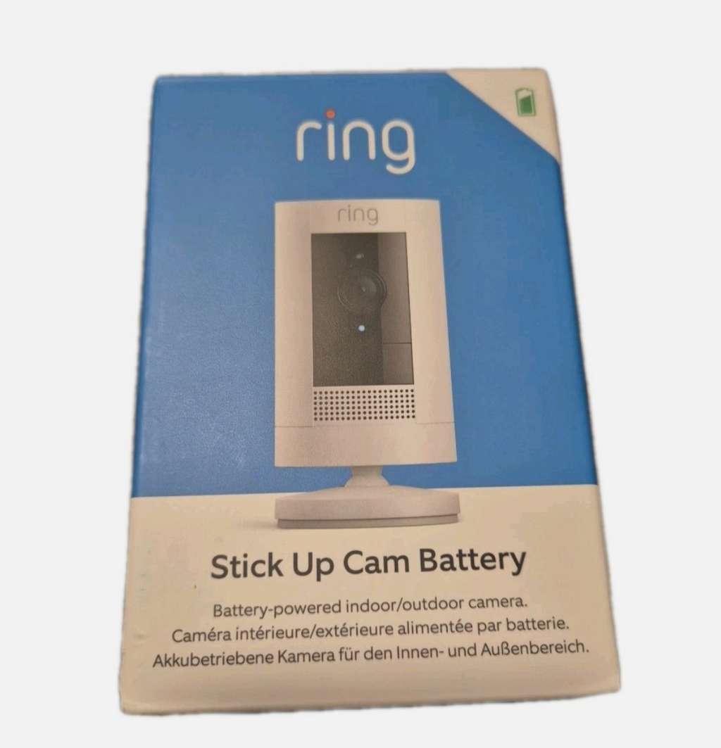 RING Stick Up Cam Battery – Außenkamera mit HD-Video & Alexa