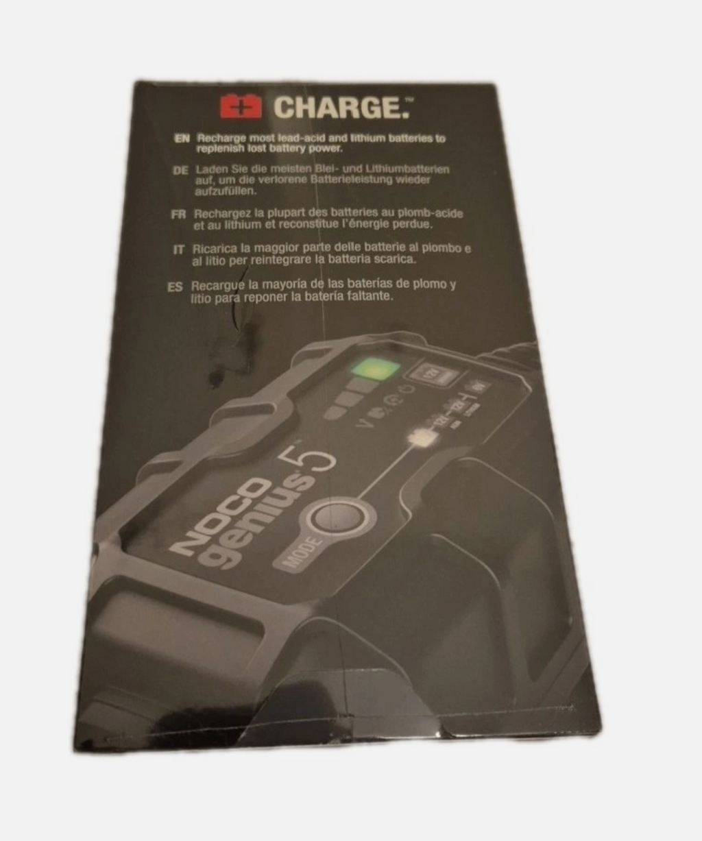 NOCO GENIUS5EU 5A Intelligentes Batterieladegerät 6V/12V für PKW