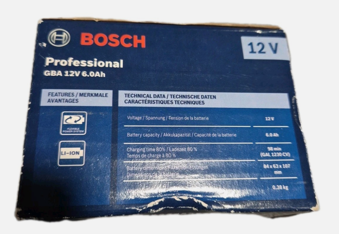 Bosch GBA 12V 6.0Ah Professional Akkupack (1 600 A00 X7H)