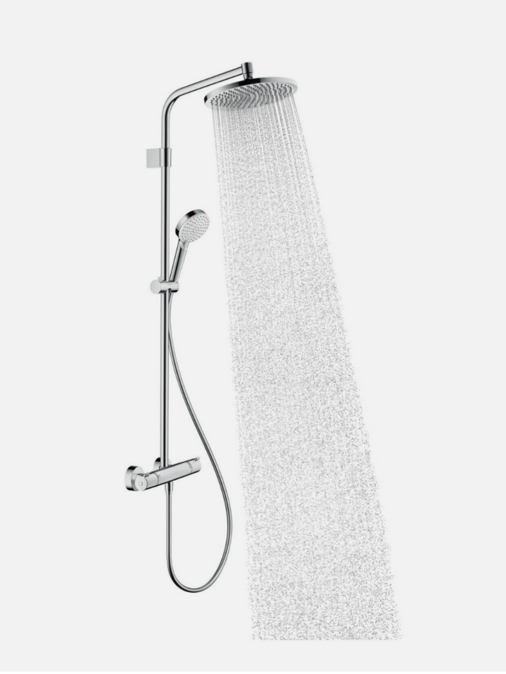 hansgrohe Crometta S 240 Varia Duschsäule mit Thermostat 26781000