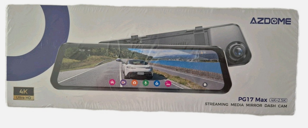AZDOME 12" 4K+2.5K Rückspiegel Dashcam mit 5.8G WiFi, GPS, Parkmode & 64GB