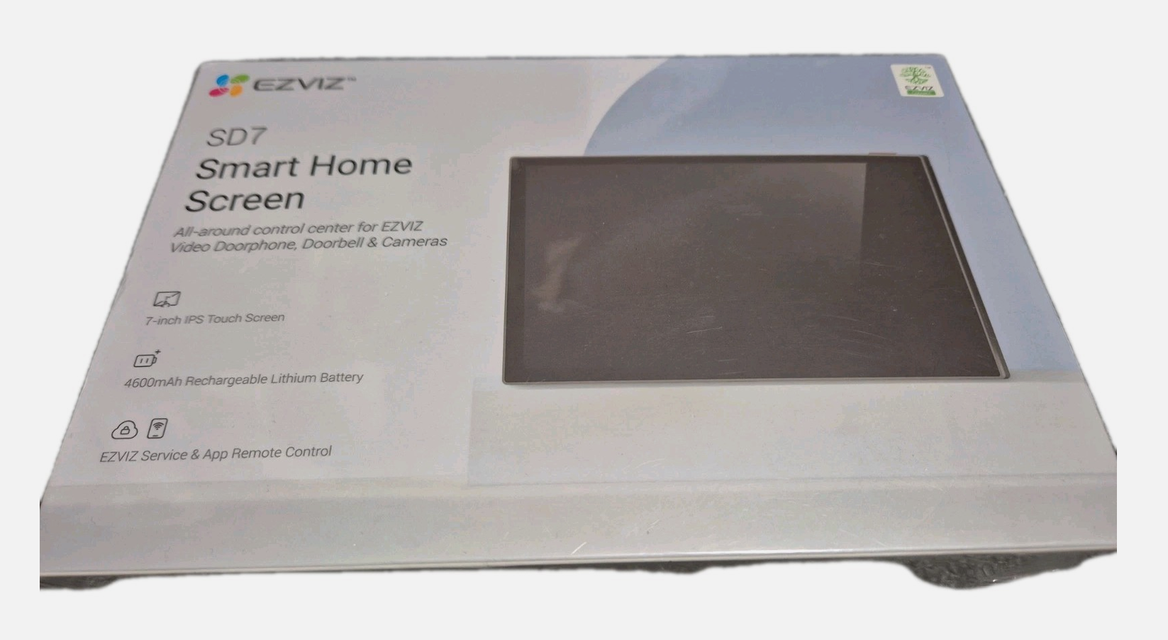 EZVIZ SD7 WLAN Indoor Überwachungsmonitor 7" mit Akku