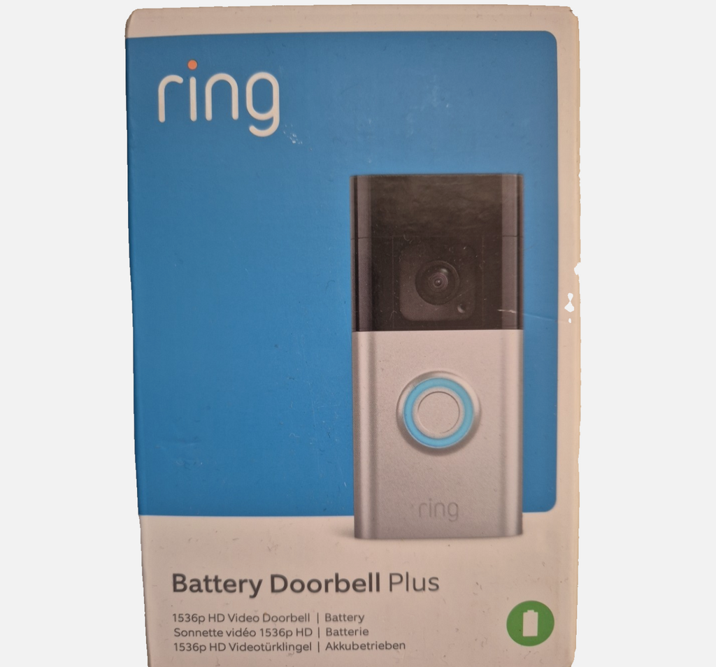 Ring Battery Doorbell Plus – Satin Nickel