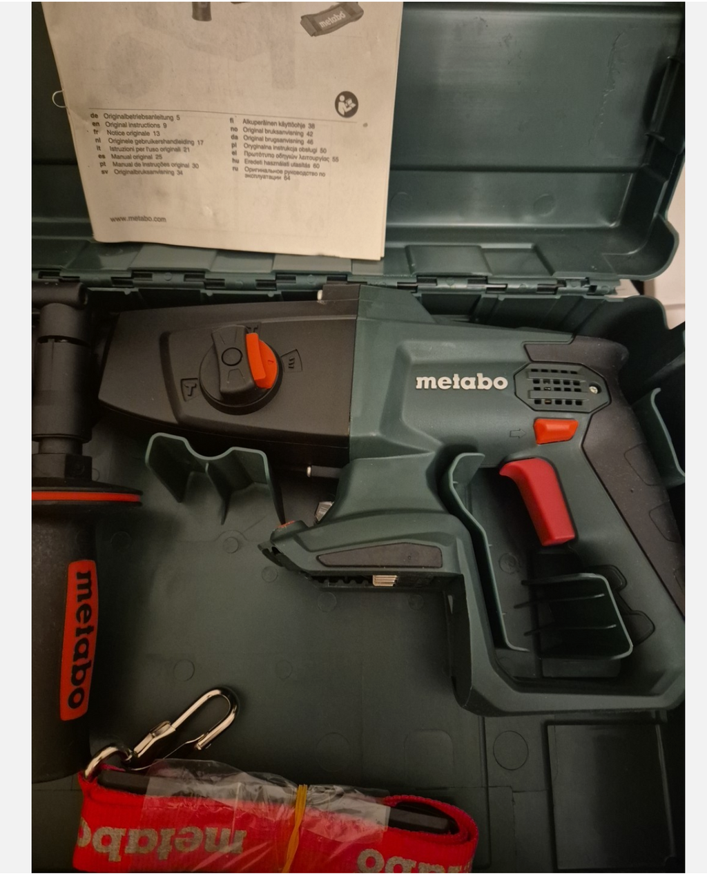Metabo KHA 18 LTX Akku-Bohrhammer 18V SDS-Plus (600210860) – ohne Akku