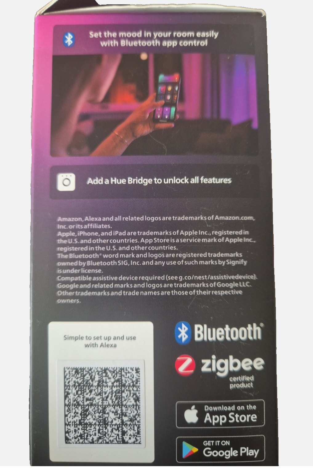 Philips Hue White & Color Ambiance MR16 LED-Lampe 400lm Einzelpack