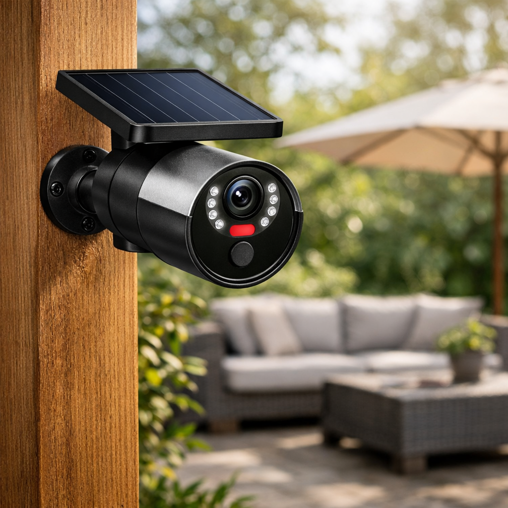 LSC Smart Solar IP Kamera – 1080p HD, WLAN, Outdoor, Solarbetrieben